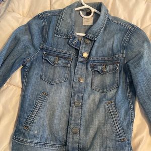 Jean jacket size small- j crew